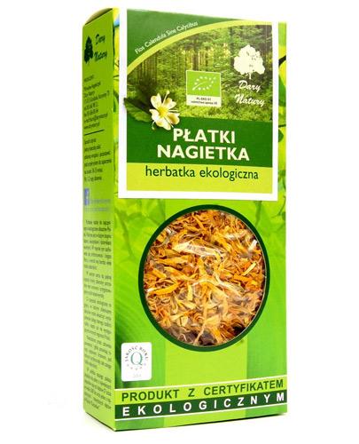 Dary Natury Ekologiczna herbatka Płatki nagietka - 25 g - cena, opinie, stosowanie 