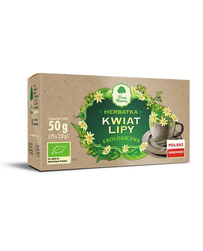  DARY NATURY Ekologiczna herbatka z kwiatu lipy - 25 sasz. - cena, opinie, właściwości - Apteka internetowa Melissa  