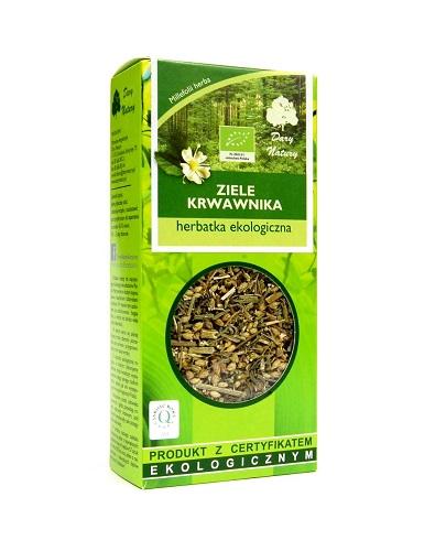 Dary Natury Ekologiczna herbatka Ziele krwawnika - 50 g - cena, opinie, stosowanie 