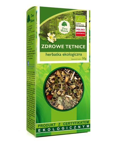 Dary Natury Ekologiczna herbatka ziołowo-owocowa Zdrowe Tętnice - 50 g - cena, opinie, właściwości