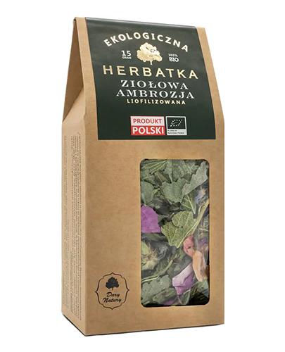  Dary natury Ekologiczna liofilizowana Herbatka Ambrozja, 15 g, cena, opinie, właściwości - Apteka internetowa Melissa  