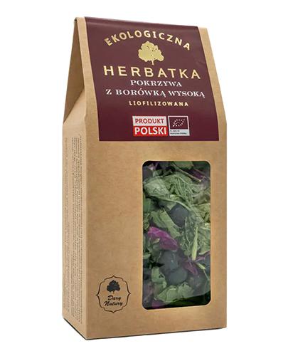  Dary natury Ekologiczna liofilizowana Herbatka Pokrzywa z borówką wysoką, 20 g, cena, opinie, stosowanie - Apteka internetowa Melissa  