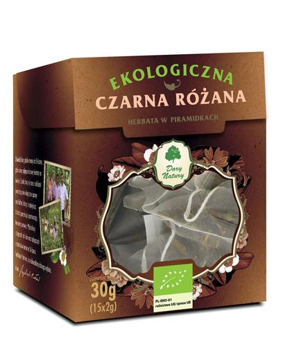 DARY NATURY Herbata czarna różana - 15 x 2 g - cena, właściwości
