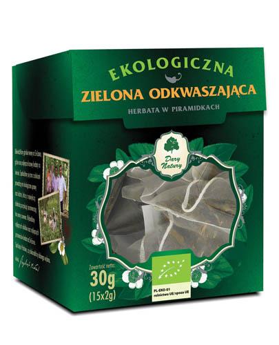 DARY NATURY Herbata zielona odkwaszająca - 15 sasz.