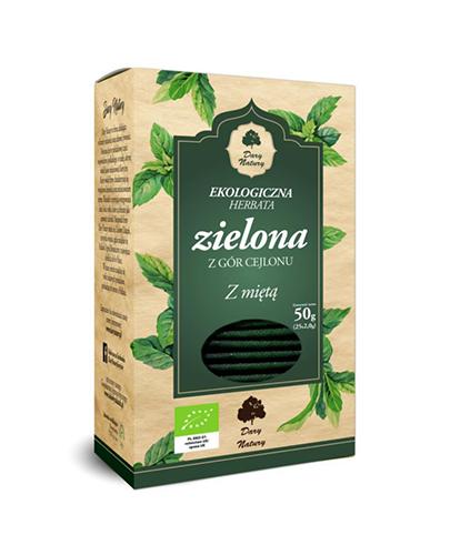  Dary Natury Herbata zielona z Gór Cejlonu z miętą - 50 g - cena, opinie, właściwości - Apteka internetowa Melissa  