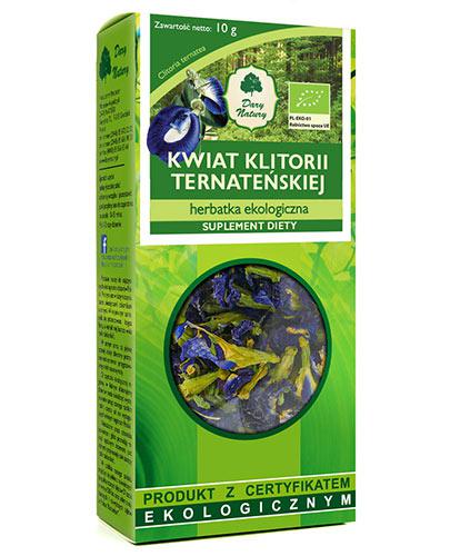  Dary Natury Herbatka ekologiczna Klitoria ternateńska kwiat, 10 g, cena, opinie, wskazania - Apteka internetowa Melissa  