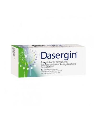  Dasergin 5 mg, 10 tabletek - Apteka internetowa Melissa  