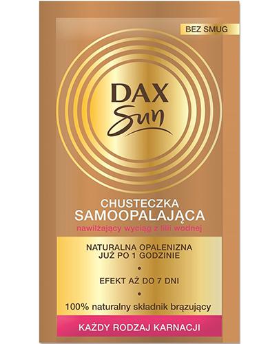 Dax Sun Chusteczka samoopalająca - 1 szt. - cena, opinie, skład - Apteka internetowa Melissa