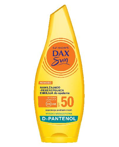  Dax Sun Emulsja do opalania nawilżająco-regenerująca z d-pantenolem SPF50, 175 ml, cena, opinie, wskazania  - Apteka internetowa Melissa  
