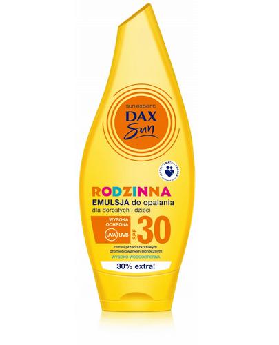 Dax Sun Rodzinna emulsja do opalania dla dorosłych i dzieci SPF 30 - 250 ml - cena, opinie, właściwości - Apteka internetowa Melissa
