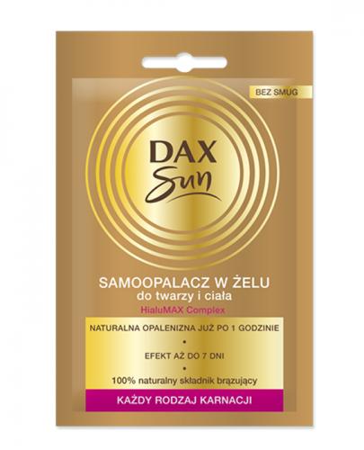 DAX SUN Samoopalacz w żelu do twarzy i ciała - 15 ml Data ważności: 2019.07.30 - Apteka internetowa Melissa