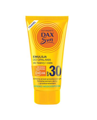  Dax Sun Travel Emulsja do opalania do twarzy i ciała SPF 30 - 50 ml  - Apteka internetowa Melissa  