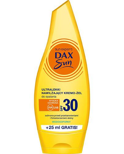 Dax Sun Active+ Ultralekki Nawilżający Kremo-Żel do opalania SPF30, 175 ml, cena, opinie, właściwości - Apteka internetowa Melissa