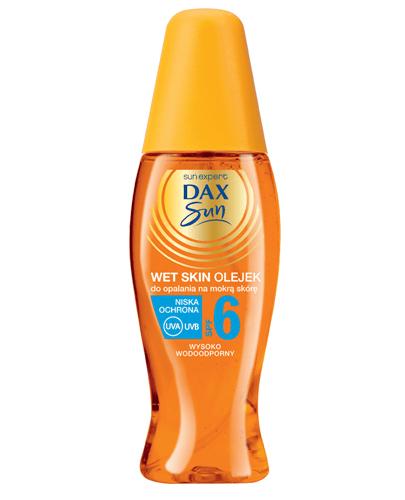  Dax Sun WET SKIN Olejek do opalania na mokrą skórę SPF 6 - 150 ml - cena, opinie, stosowanie  - Apteka internetowa Melissa  