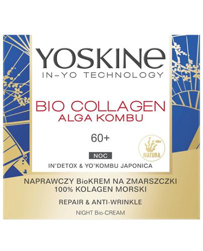 Dax Yoskine Bio Collagen Naprawczy krem przeciw głębokim zmarszczkom na noc 60+ - 50 ml - cena, opinie, skład - Drogeria Melissa