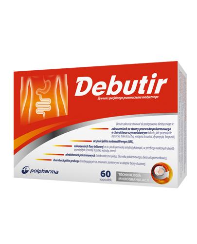 Debutir na choroby przewodu pokarmowego, 60 kapsułek - Apteka internetowa Melissa