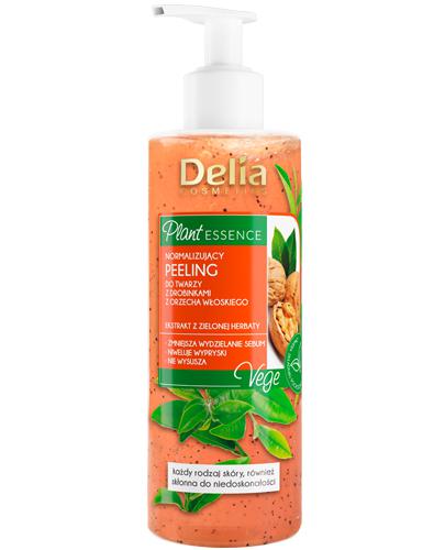  Delia Cosmetics Plant Essence Normalizujący peeling do twarzy z drobinkami z orzecha włoskiego - 200 ml - cena, opinie, stosowanie - Apteka internetowa Melissa  
