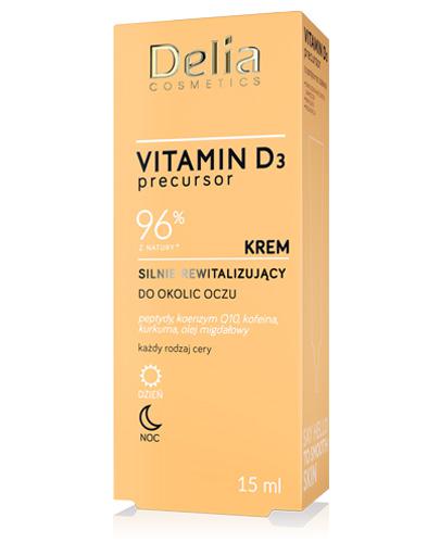  Delia Cosmetics Precursor Vitamin D3 Krem silnie rewitalizujący do okolic oczu na dzień i na noc, 15 ml, cena, opinie, właściwości - Apteka internetowa Melissa  