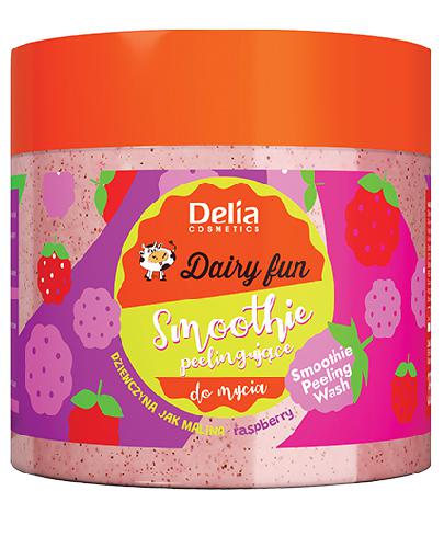  Delia Dairy Fun Smoothie peelingujące do mycia Dziewczyna jak malina, 350 g, cena, opinie, stosowanie - Apteka internetowa Melissa  