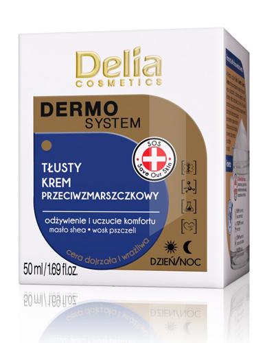  Delia Dermo System Tłusty krem przeciwzmarszczkowy - 50 ml Do cery dojrzałej - cena, opinie, stosowanie - Apteka internetowa Melissa  