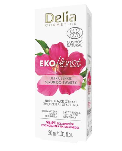  Delia Ekoflorist Ultra lekkie serum do twarzy - 30 ml - cena, opinie, wskazania - Apteka internetowa Melissa  