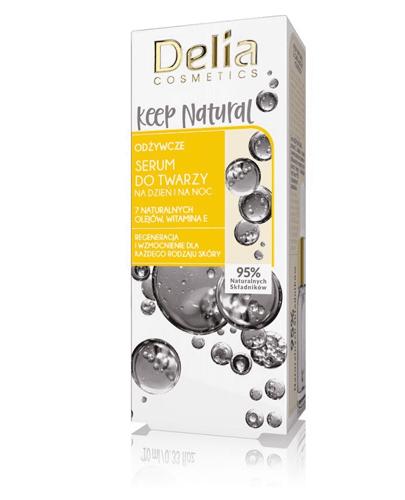  Delia Keep Natural Odżywcze serum do twarzy na dzień i na noc - 10 ml  Do każdego typu skóry - cena, opinie, stosowanie - Apteka internetowa Melissa  