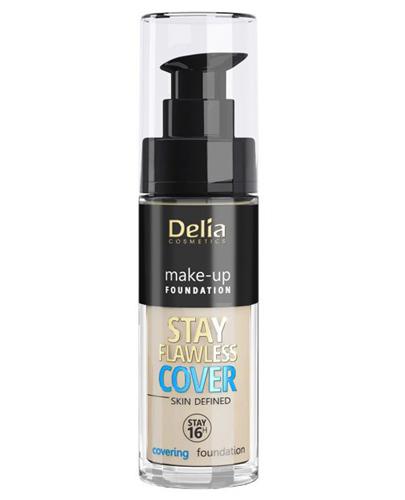 Delia Stay Flawless Cover Podkład do twarzy 504 Sand - 30 ml - cena, opinie, właściwości - Apteka internetowa Melissa  