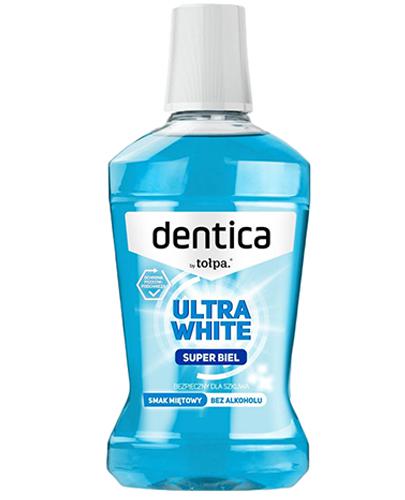  Dentica by Tołpa Płyn do higieny jamy ustnej Super biel - 500 ml - cena, opinie, właściwości - Apteka internetowa Melissa  