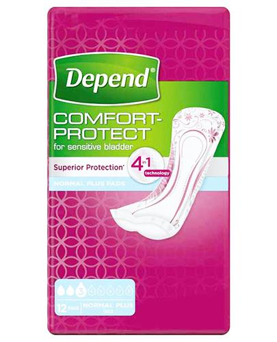 Depend Pads Normal Plus Podpaski do nietrzymania moczu - 12 szt. - cena, opinie, wskazania - Apteka internetowa Melissa