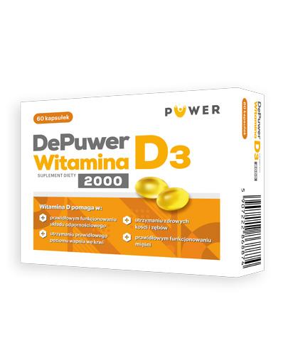 Depuwer Witamina D3 2000 60 Kaps Cenadawkowanie Opinie