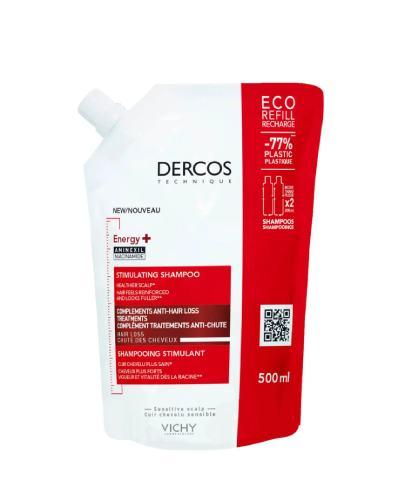  Vichy Dercos Energy+ Shampoo Eco Refill, 500 ml - Apteka internetowa Melissa  