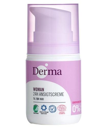  Derma Eco Woman Krem do twarzy 24H do cery suchej - 50 ml - cena, opinie, właściwości - Apteka internetowa Melissa  