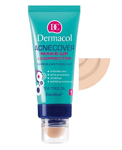  Dermacol Acnecover Make-Up & Corrector Podkład z korektorem do skóry trądzikowej 1 - 30 ml - cena, opinie, właściwości - Apteka internetowa Melissa  