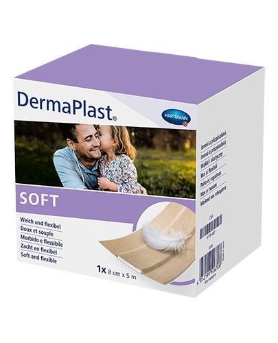 DermaPlast Plaster Soft 8 cm x 5 m, 1 sztuka - Apteka internetowa Melissa  