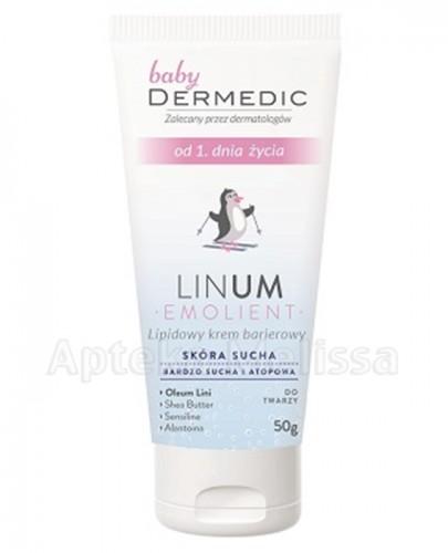 DERMEDIC BABY lipidowy krem barierowy od 1. dnia życia - 50 ml - Apteka internetowa Melissa