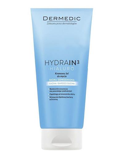 Dermedic Hydrain 3, kremowy żel do mycia, 200 ml