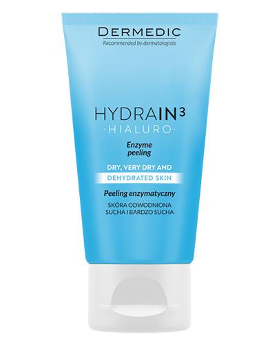 DERMEDIC HYDRAIN 3 HIALURO Peeling enzymatyczny - 50 ml - cena, opinie, wskazania