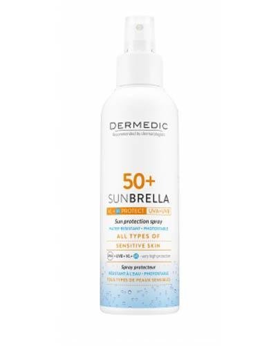 Dermedic Sunbrella SPF 50+ spray ochronny, 150 ml - Apteka internetowa Melissa