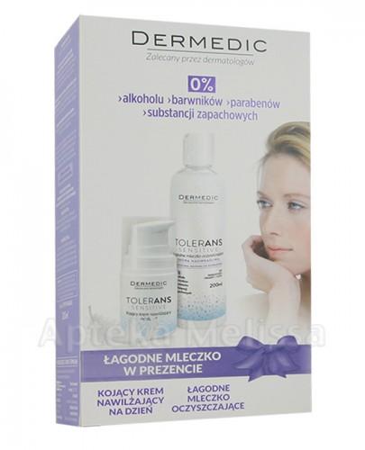 DERMEDIC TOLERANS SENSITIVE Krem kojący - 55 g + Łagodne mleczko - 200 ml - Apteka internetowa Melissa