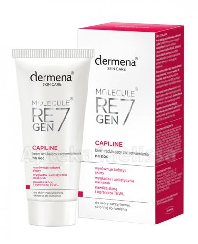 DERMENA CAPILINE Krem redukująca zaczerwienienia na noc - 50 ml - Apteka internetowa Melissa