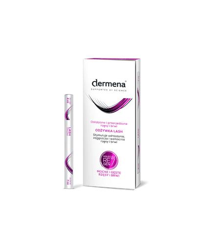 DERMENA LASH CARE Odżywka stymulująca odrastanie brwi i rzęs - 11 ml - Drogeria Melissa