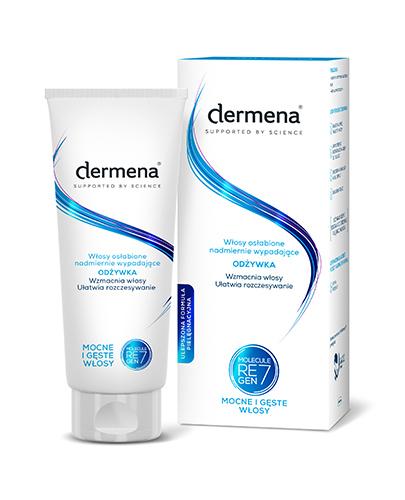 Dermena Hair Care, odżywka do włosów wzmacniająca i ułatwiająca rozczesywanie, 200 ml