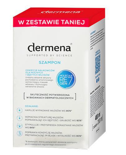 DERMENA MEN Szampon Duopak - - 2 op. po 200 ml