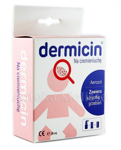  DERMICIN Aerozol na ciemieniuchę - 30 ml - Apteka internetowa Melissa  