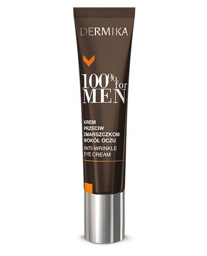 DERMIKA 100% FOR MEN Krem przeciw zmarszczkom wokół oczu - 15 ml - Apteka internetowa Melissa