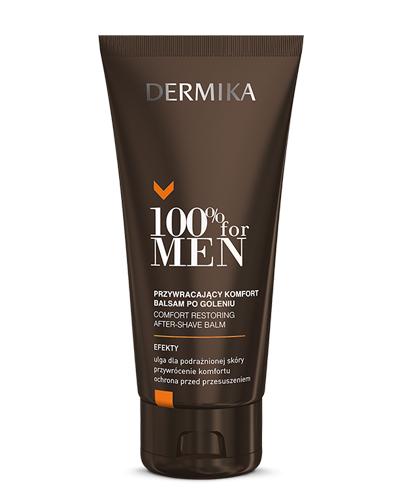  DERMIKA 100% FOR MEN Przywracający komfort balsam po goleniu - 100 ml - Apteka internetowa Melissa  