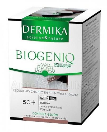 DERMIKA BIOGENIQ 50+ Redukujący zmarszczki krem odżywczy - 50 ml - Apteka internetowa Melissa