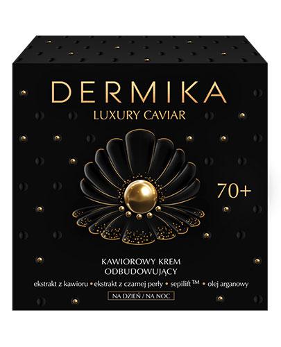  Dermika Luxury Caviar Kawiorowy Krem odbudowujący na dzień i na noc 70+, 50 ml, cena, opinie, stosowanie - Apteka internetowa Melissa  