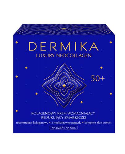  Dermika Luxury Neocollagen Krem wzmacniający dzień / noc 50 +, 50 ml, cena, opinie, skład - Apteka internetowa Melissa  