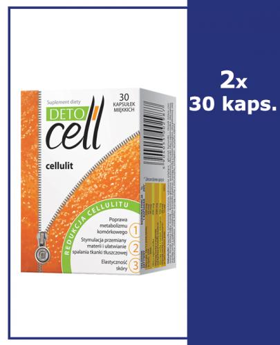DETOCELL - 2 x 30 kaps. - Apteka internetowa Melissa